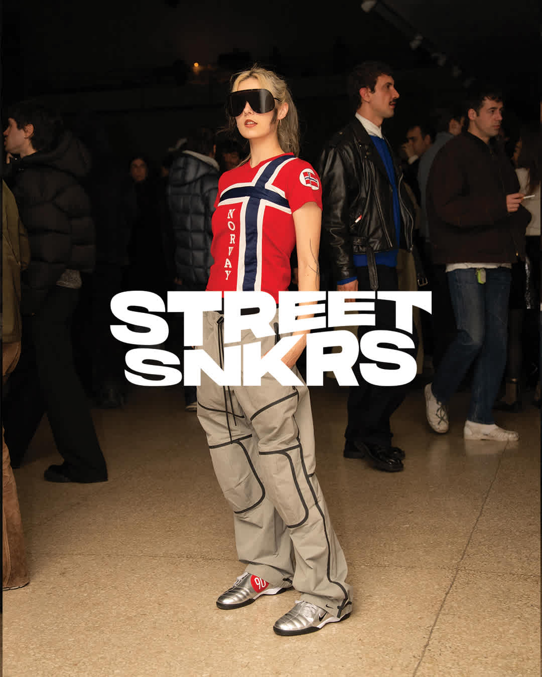 Street SNKRS: Slamjam x Total 90. Nike SNKRS