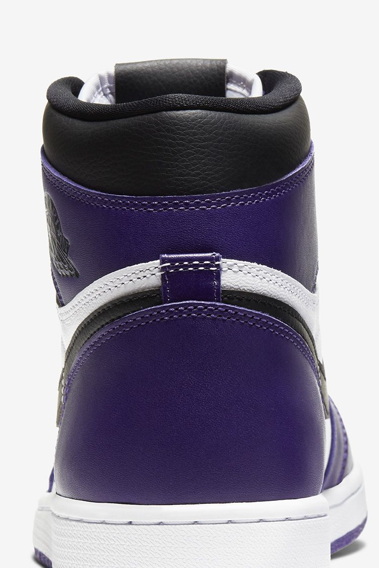 purple jordan ones