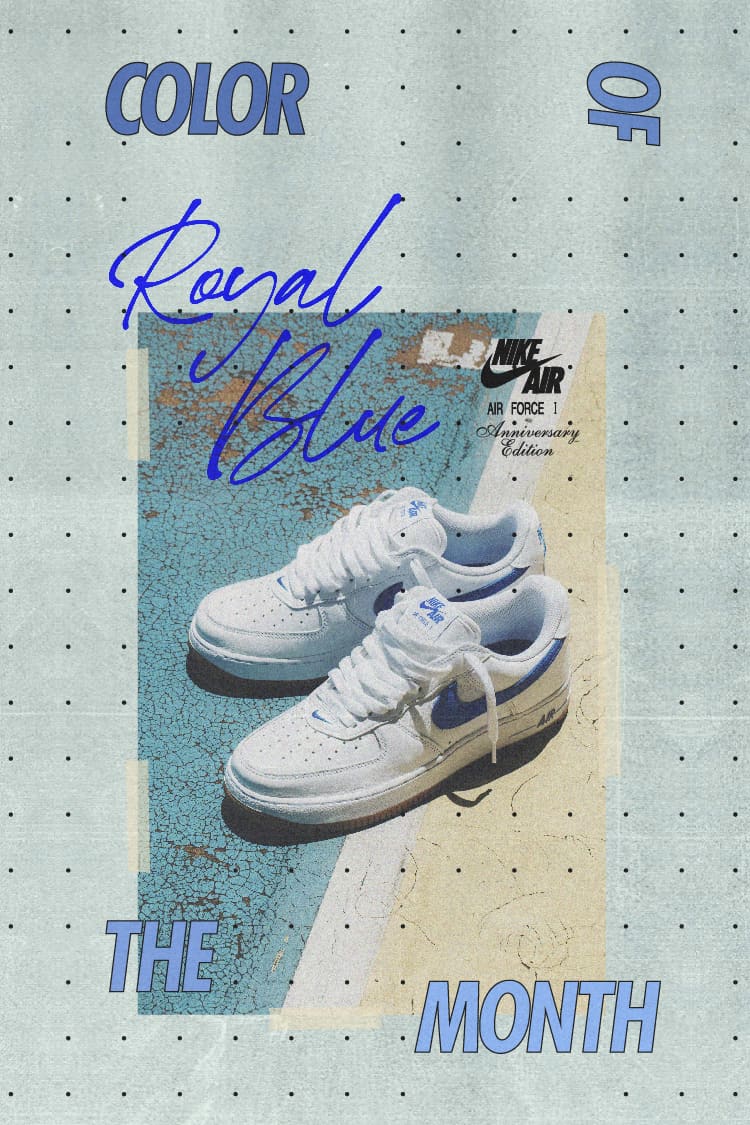 NIKE公式】エア フォース 1 LOW 'Royal Blue and White' (DJ3911-101 