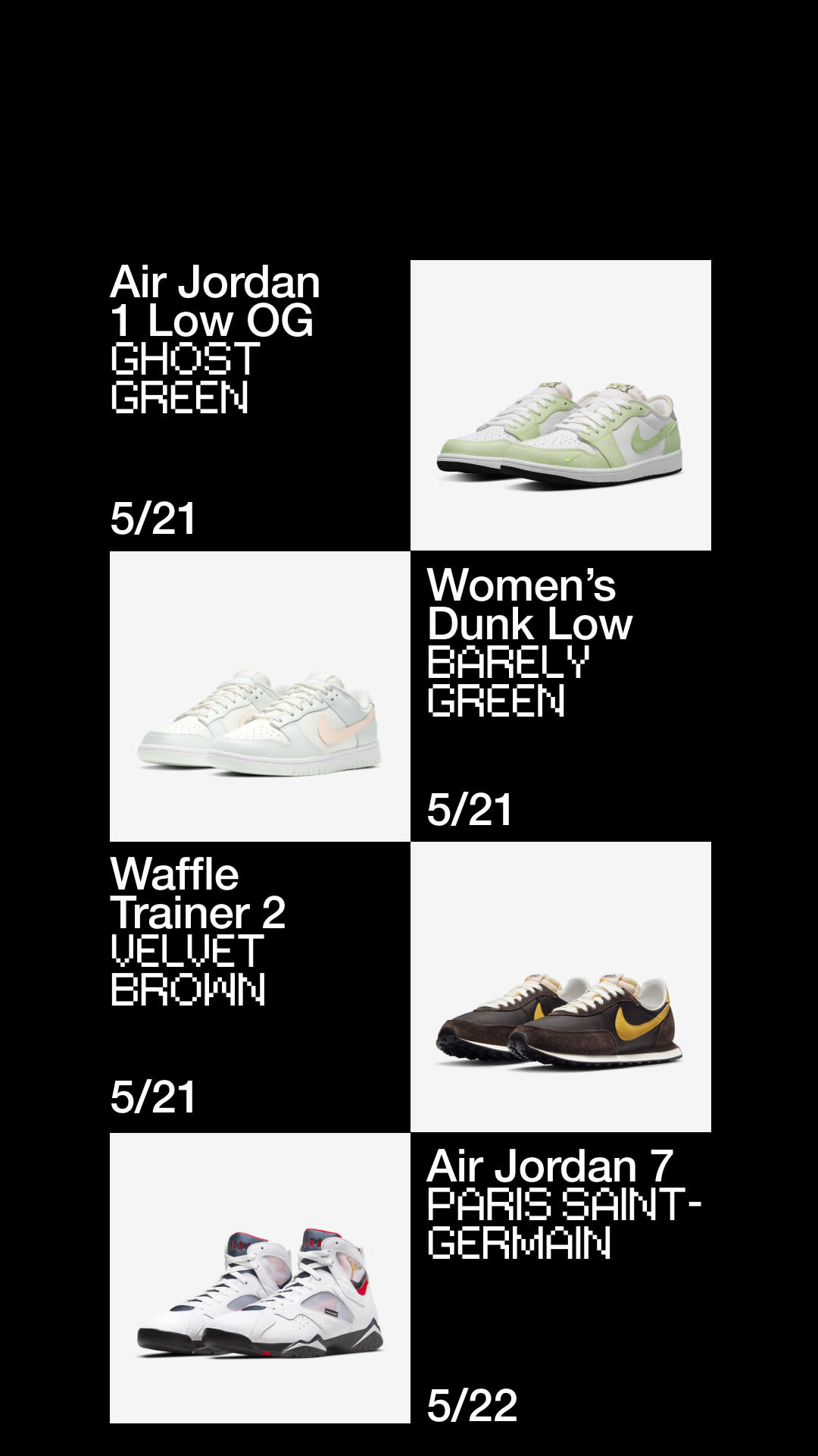 this week in snkrs