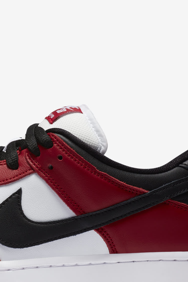 Nike SB Dunk Low Pro 'Varsity Red and White' (BQ6817-600) release 