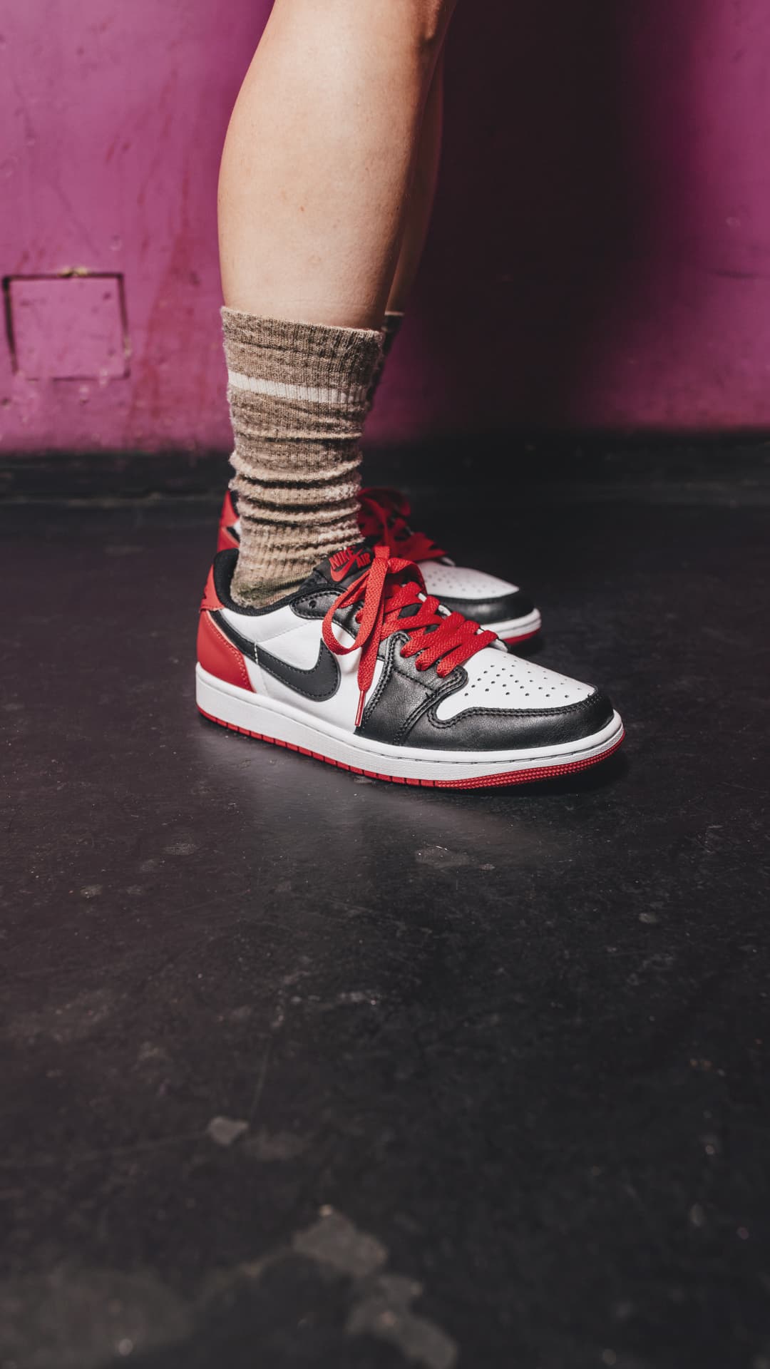 NIKE公式】AIR JORDAN 1 RETRO LOW OG 'Black Toe' TCR -Communities ...