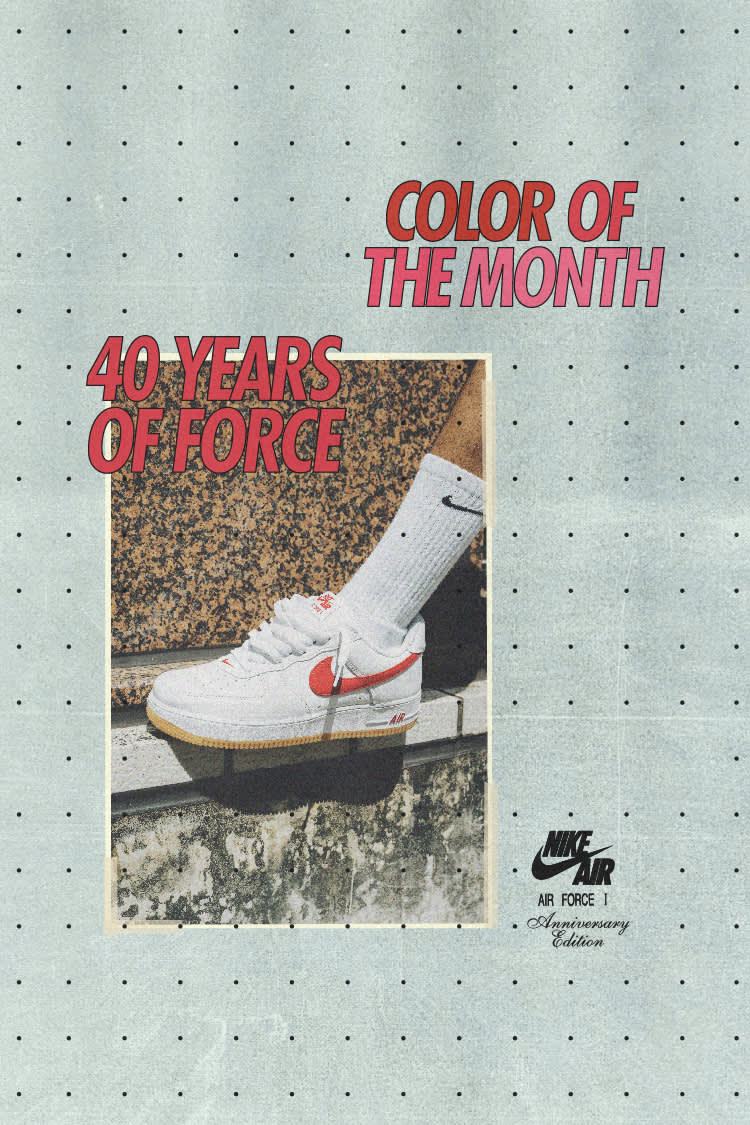 NIKE公式】エア フォース 1 LOW レトロ 'Color of the Month' (DJ3911 