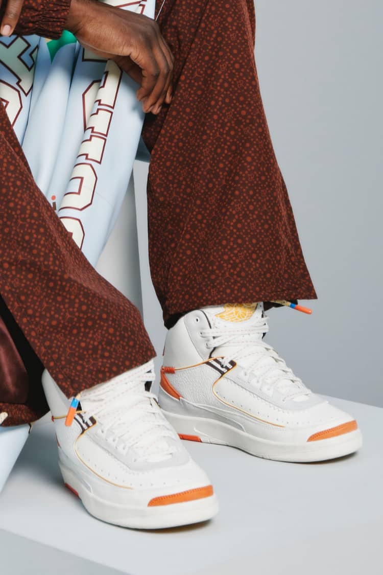 Air Jordan 2 x Maison Château Rouge 'Orange and Sail' (DO5254-180