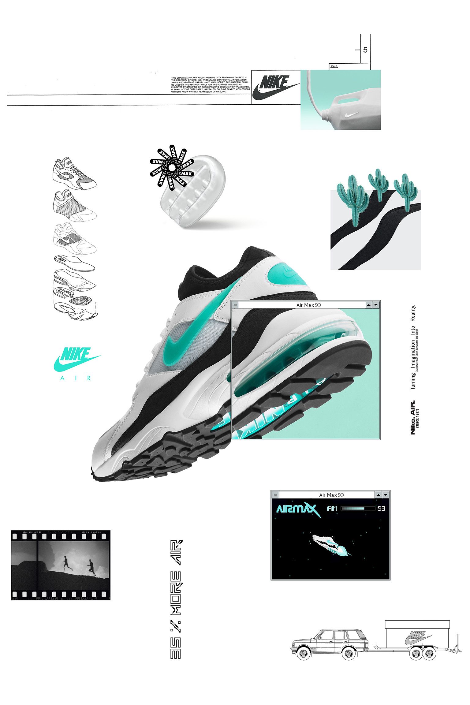 historic Tuesday Conclusion NIKE公式】ナイキ エア マックス 93 'White & Sport Turquoise' (306551-107 / AM93). Nike  SNKRS JP