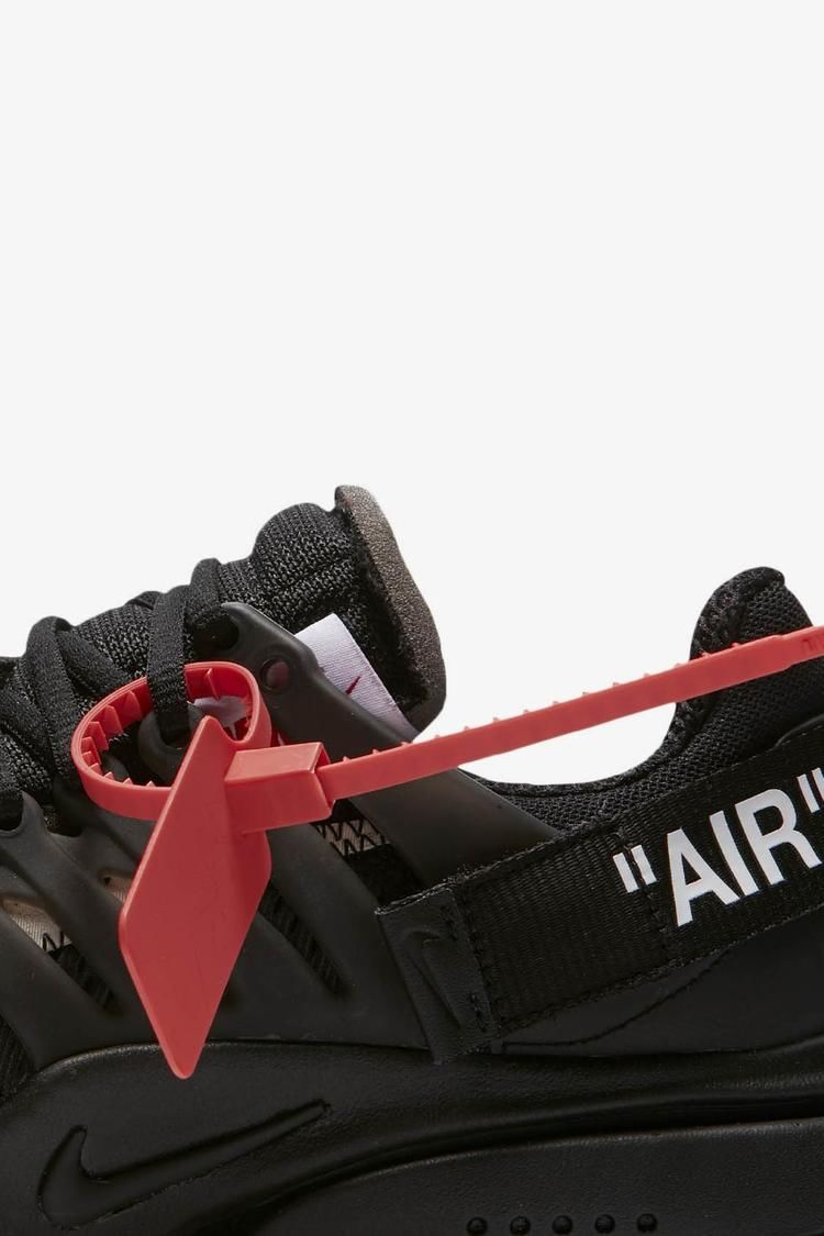 Nike The Ten: Air Presto Off White 'Black & Cone' Release Date 