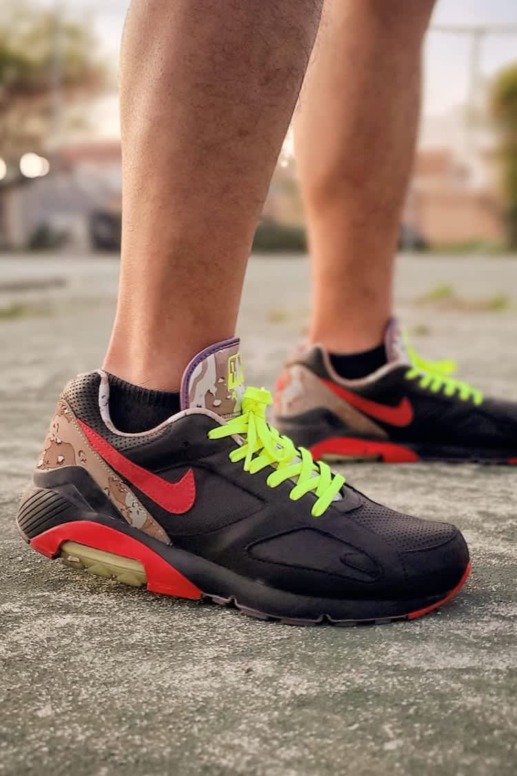 Nike air max 180 night ops on clearance feet