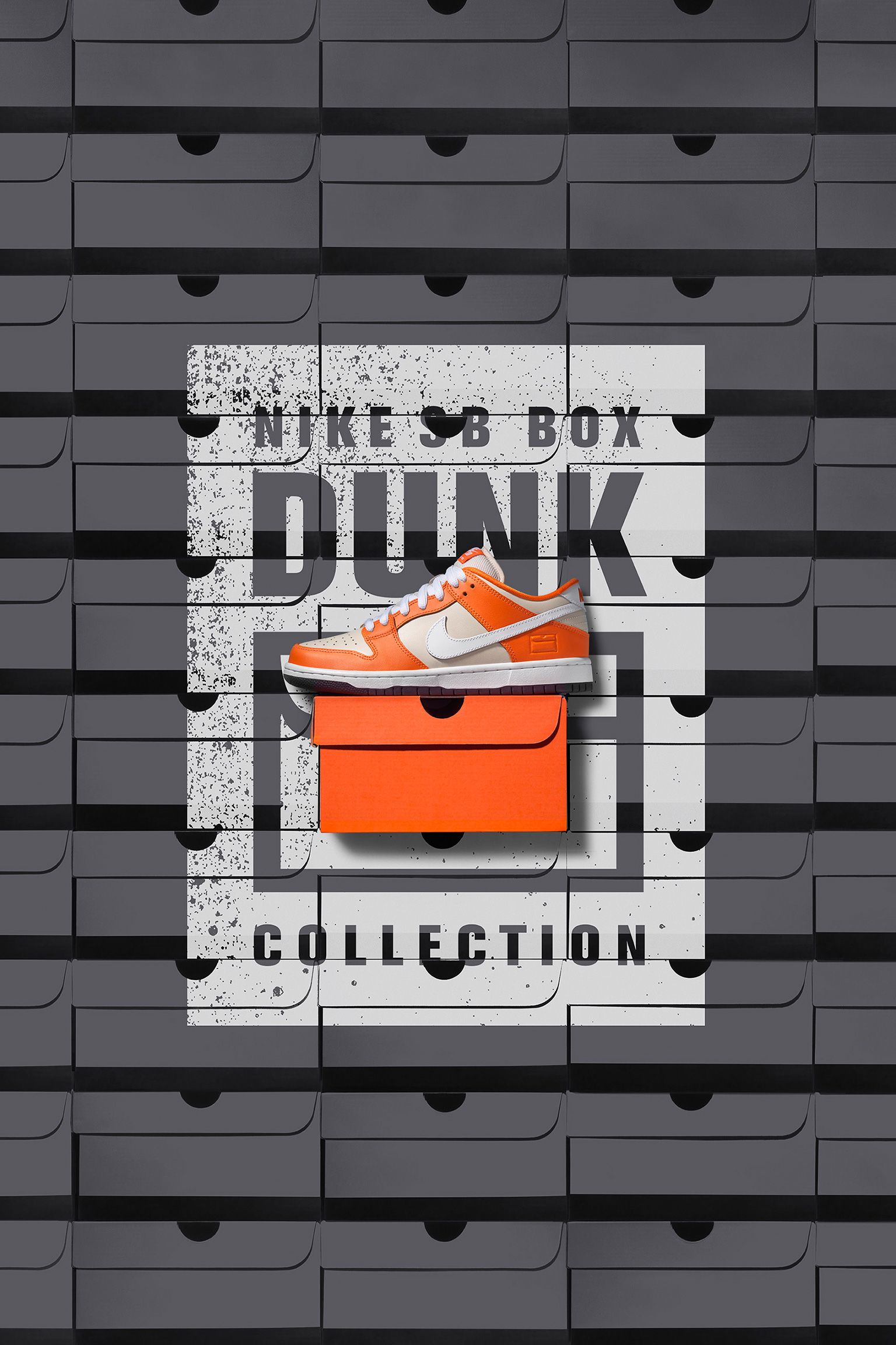 【本日限定】Nike Dunk SB orange box ダンク