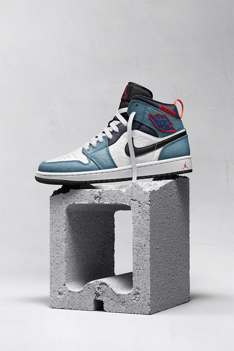 Air Jordan I Mid Fearless 'FACETASM' Release Date. Nike SNKRS