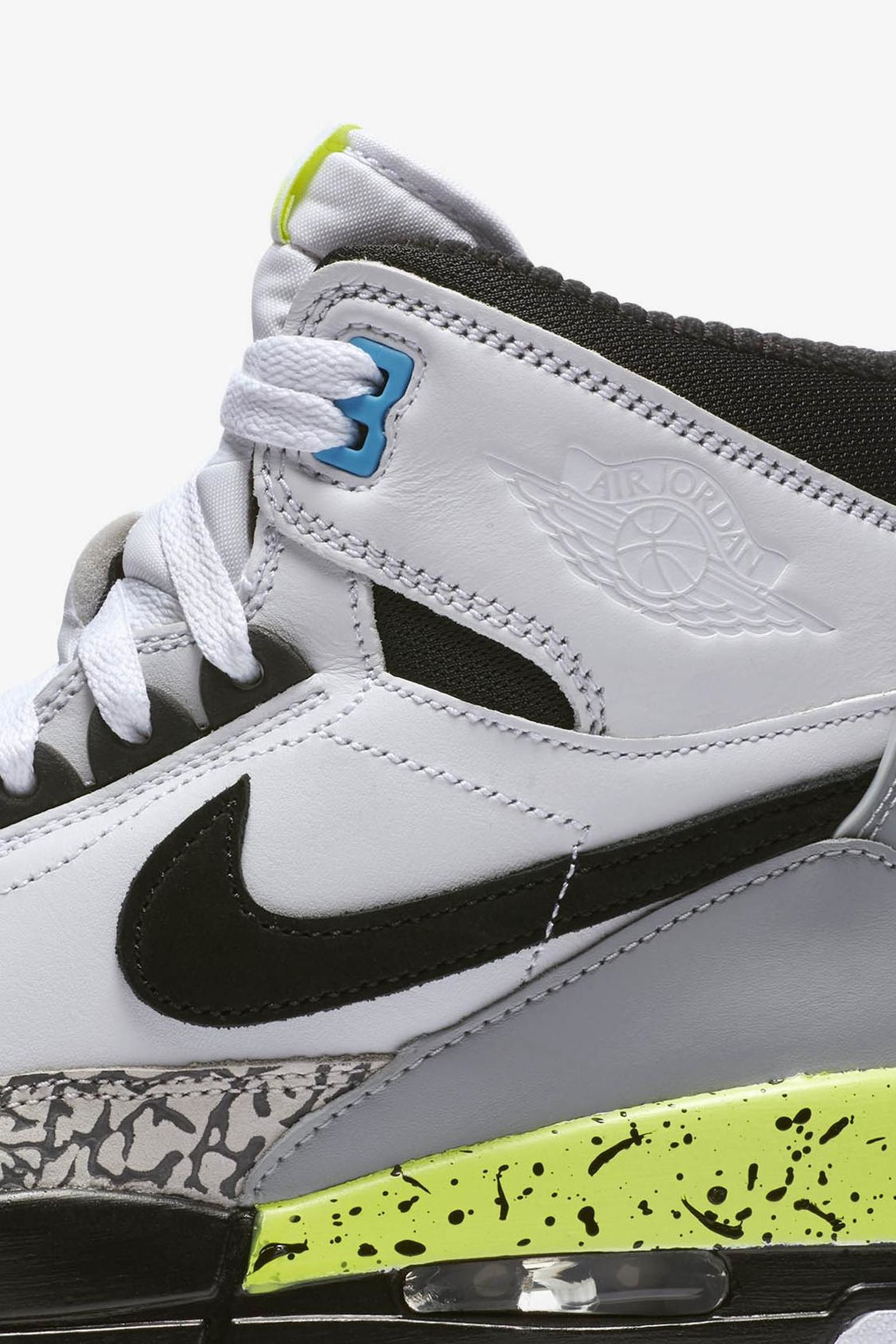 Air Jordan Legacy 312 White Black Volt Release Date Nike Snkrs