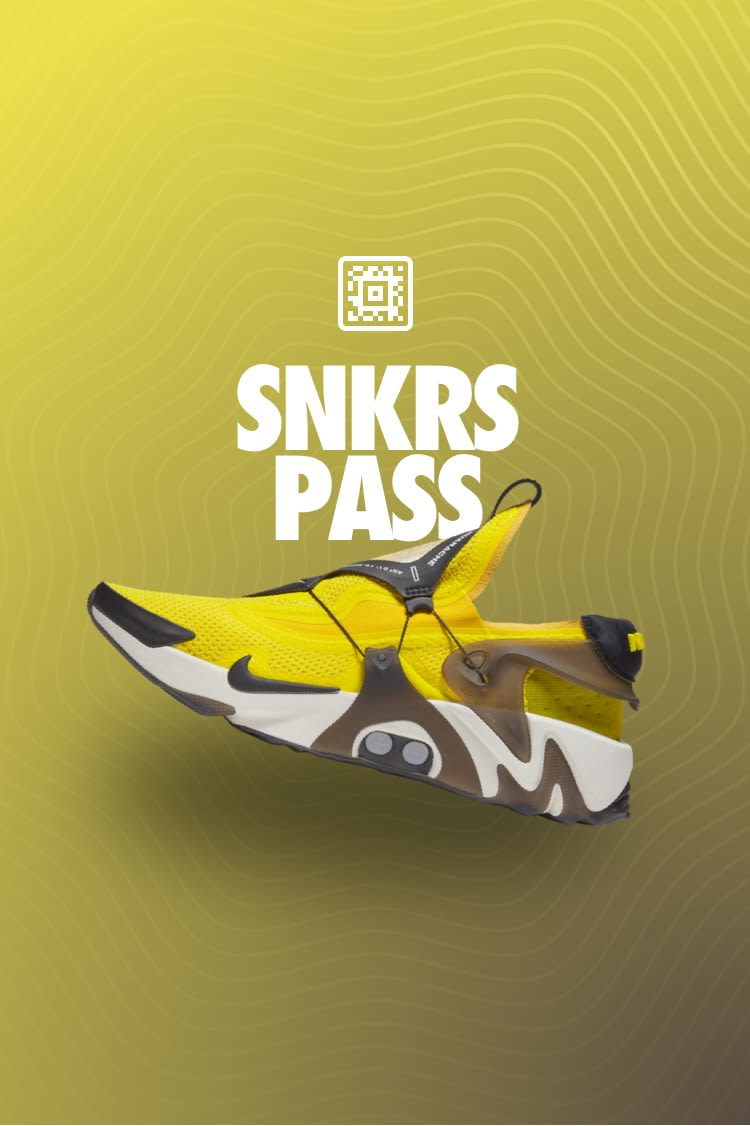 NIKE公式】SNKRS PASS アダプト ハラチ 'OPTI YELLOW'. Nike SNKRS JP