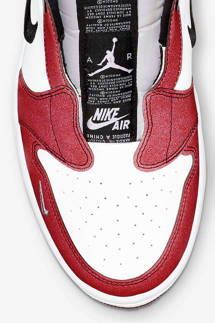 Women's Air Jordan 1 Slip Low Chicago 'Varsity \u0026 Red \u0026 White' Release Date.  Nike SNKRS