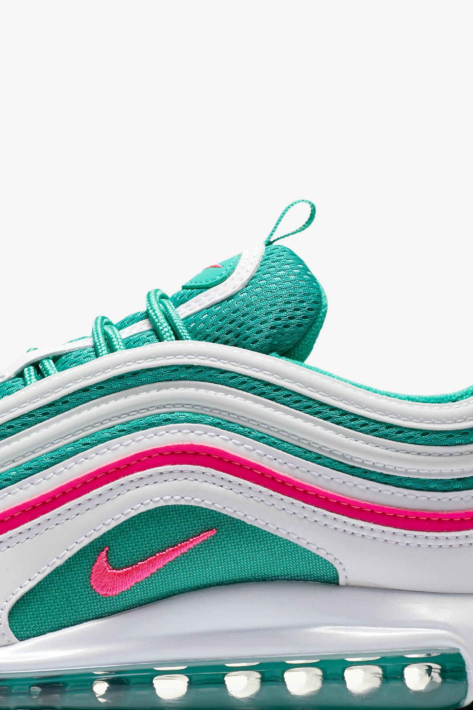 pink and green nike