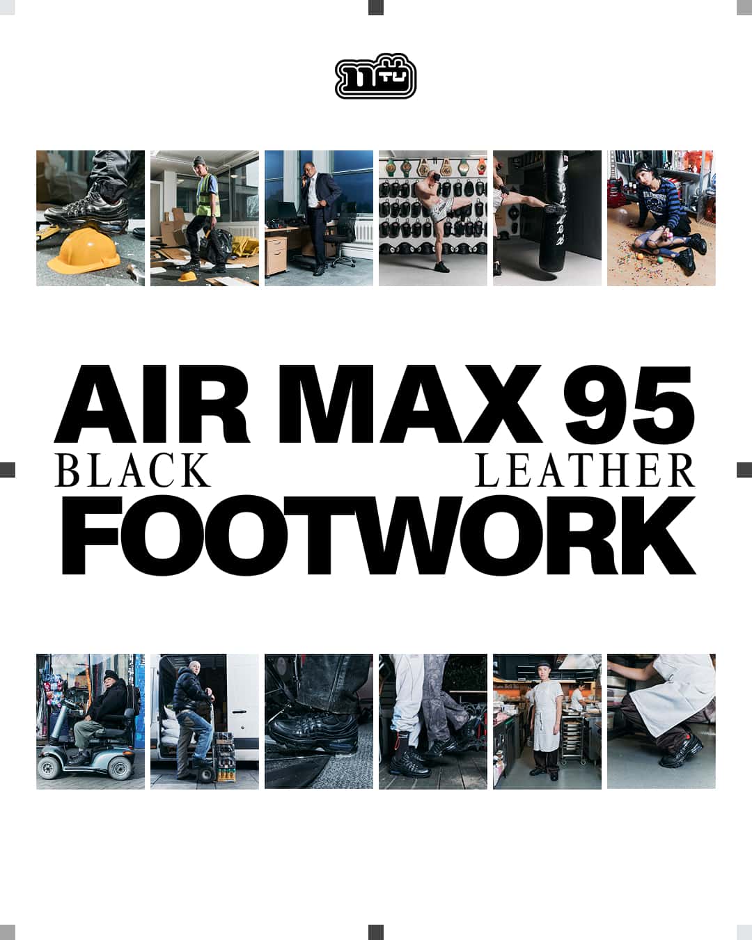 Air Max 95 Black Leather 110.TVFOOTWORK