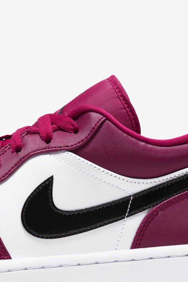 Air Jordan 1 Low 'Noble Red/White' Release Date. Nike SNKRS ID