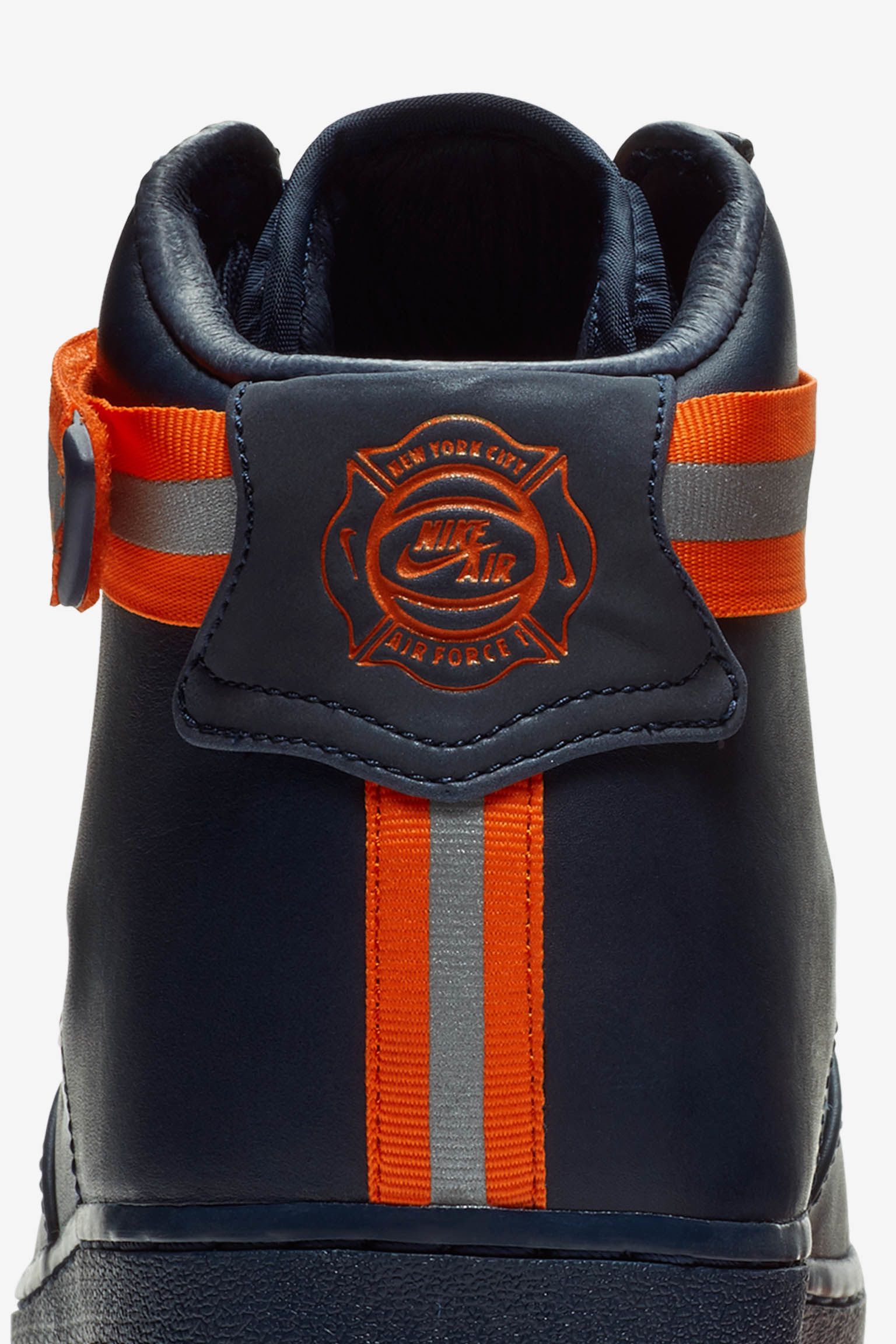 Nike Air Force 1 Hi 'Obsidian & Brilliant Orange' Release Date 
