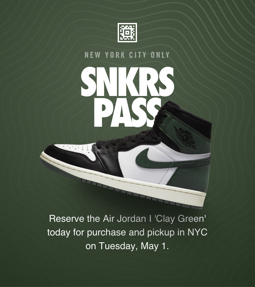 Air Jordan 1 Retro High OG Clay Green - May 2018 - 555088