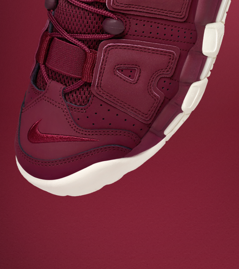 Nike Air More Uptempo 'Night Maroon' Select Retailers. Nike