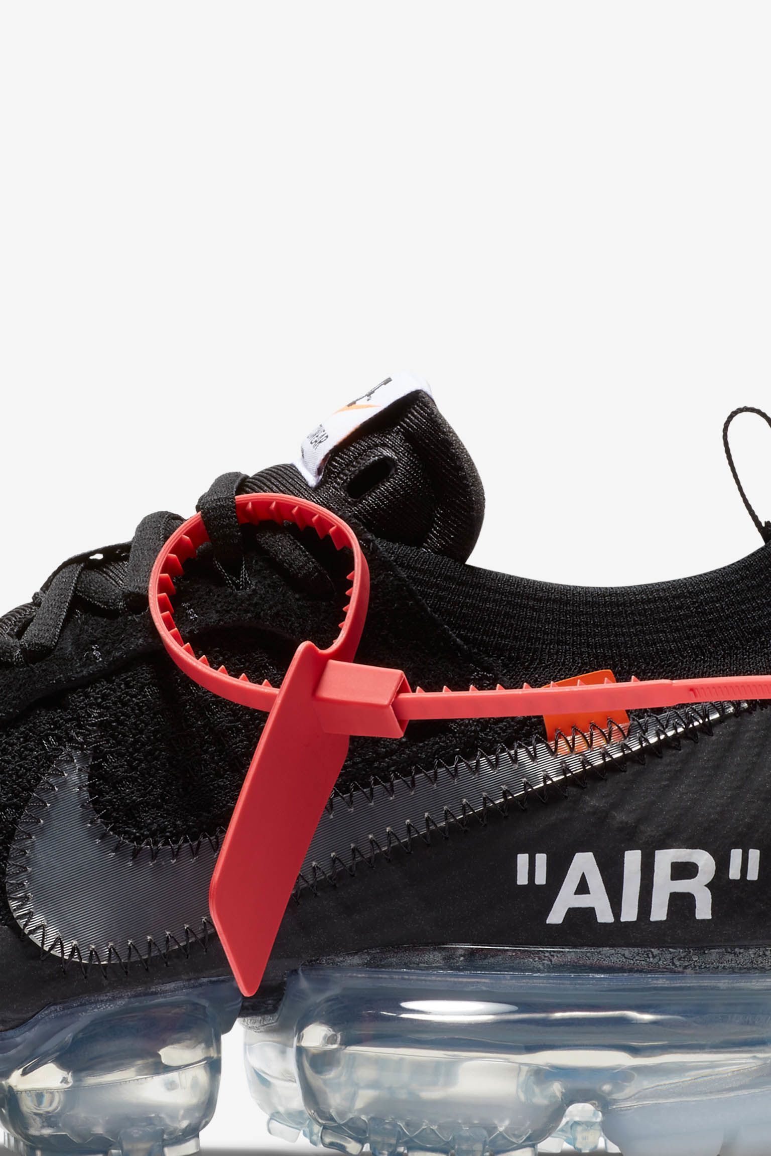 Nike The Ten Air Vapormax Off-White 'Black' Release Date. Nike SNKRS