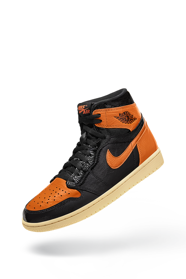 Air Jordan 1 'Black/Orange 