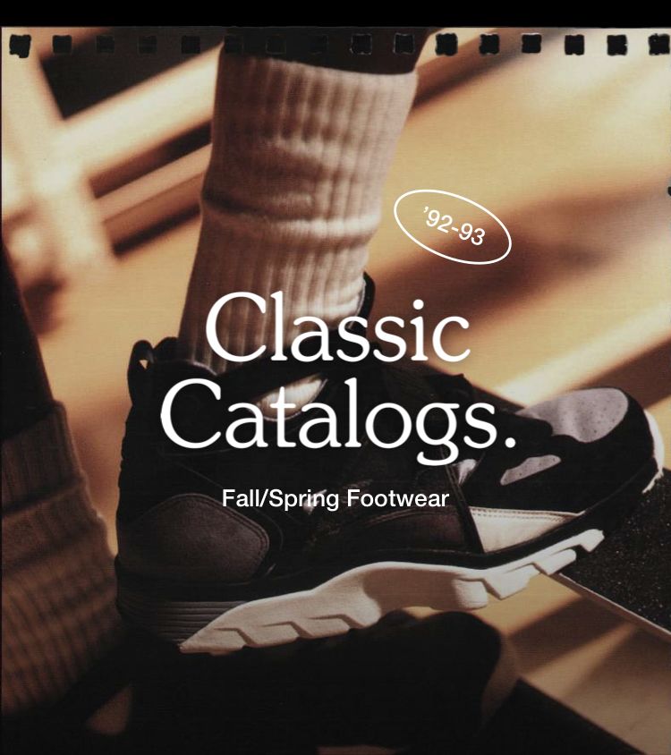 Classic Catalogs: ’92-’93 Fall/Spring Footwear