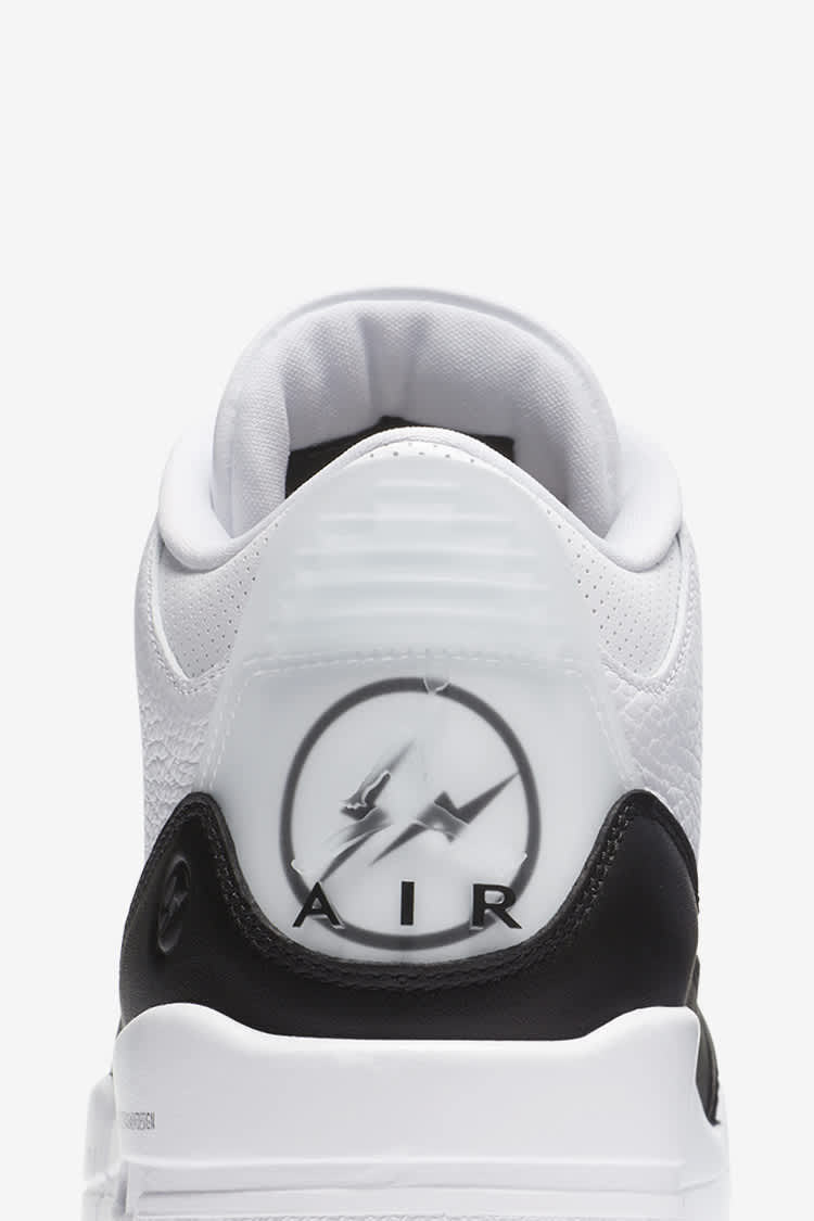 Air Jordan 3 x Fragment 'White' Release Date. Nike SNKRS ID