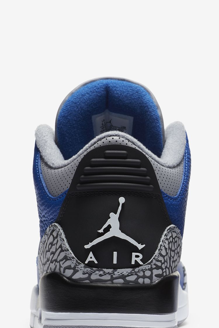 Air Jordan 3 'Blue Cement' Release Date. title_snkrs.AU AU
