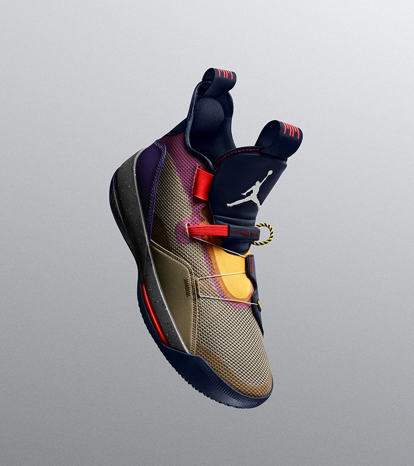 Air Jordan XXXIII PF 'Black & White & Dark Grey' Release