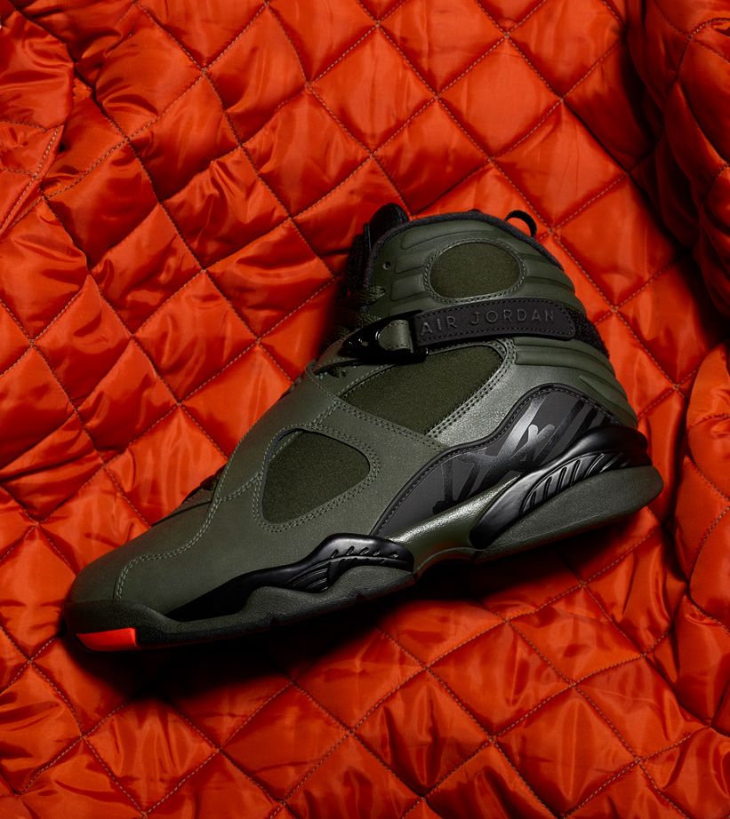 Air Jordan 8 Retro 'Sequoia & Max Orange'