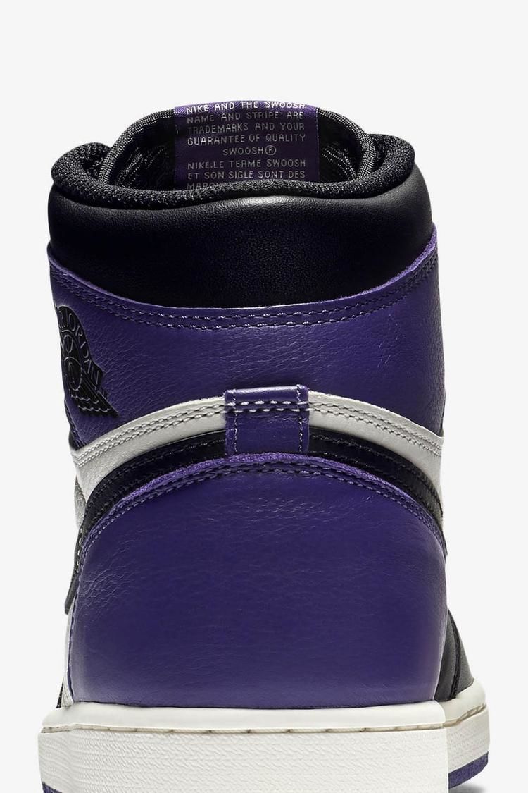 Air Jordan 1 Court Purple - US Europe Release Dates