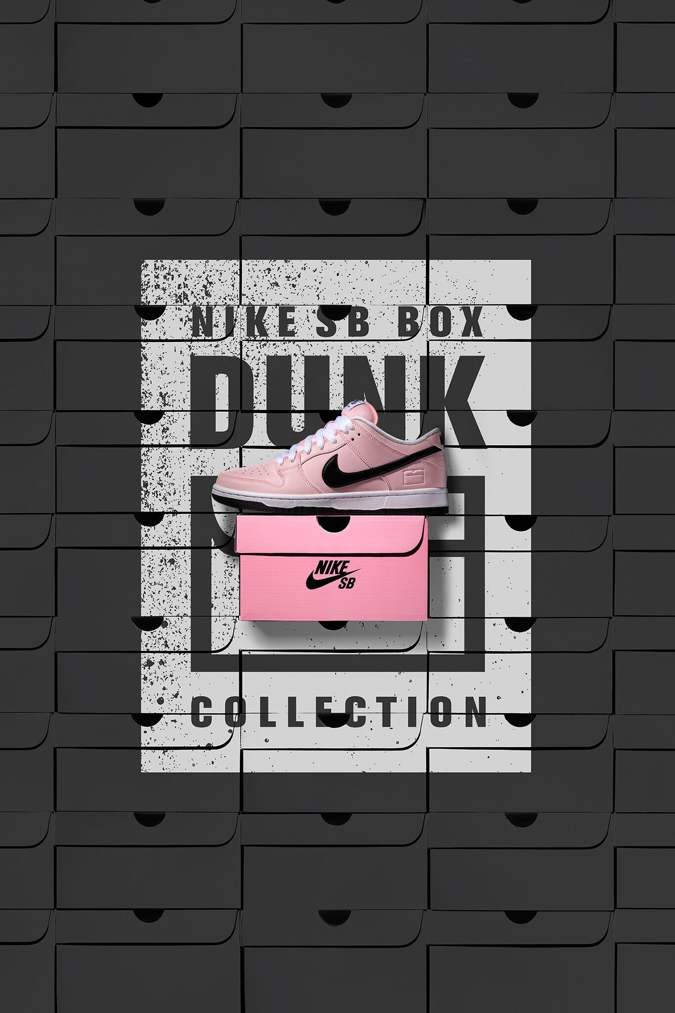 Nike store pink box