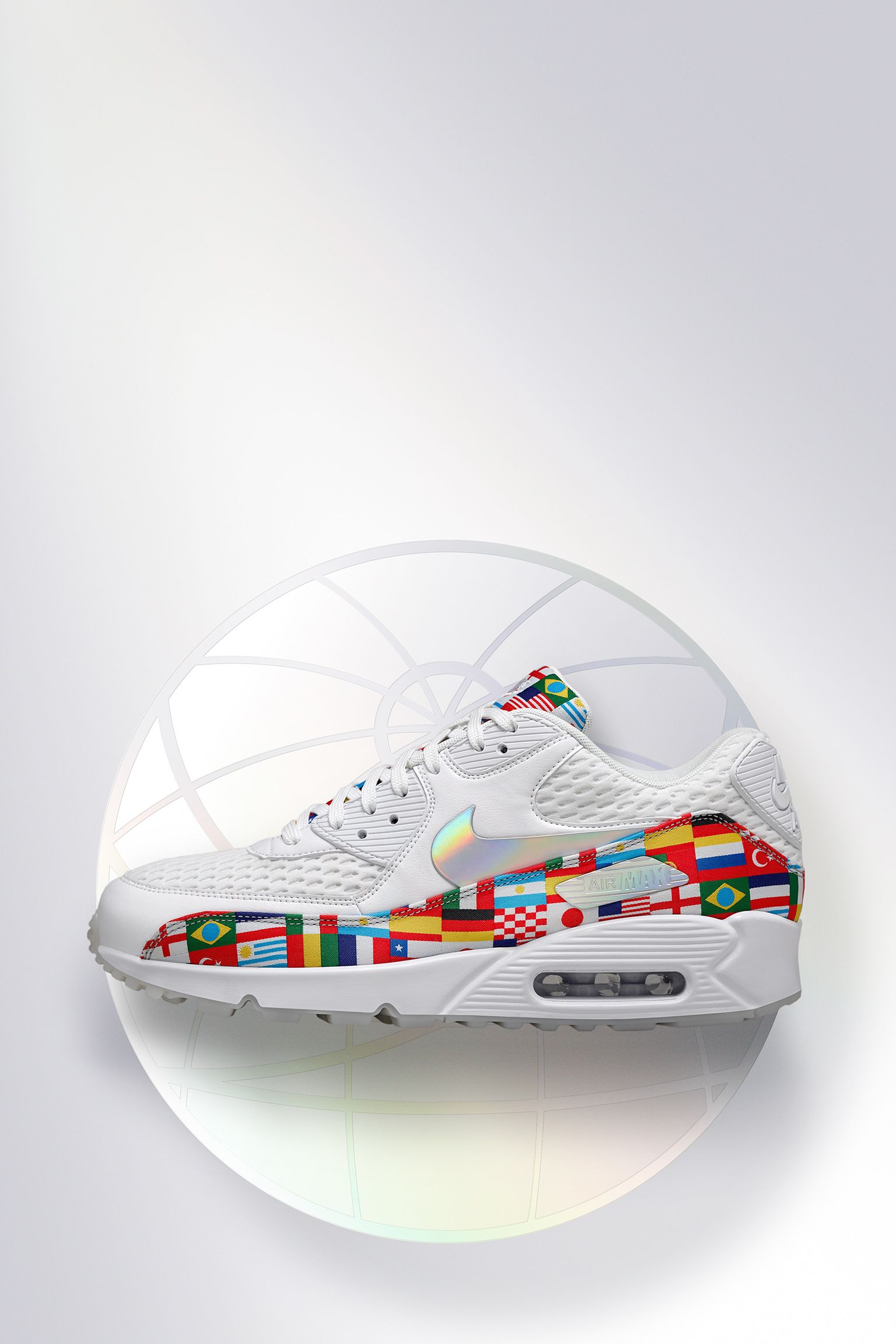 Nike Air Max 90 'White \u0026 Multicolor 