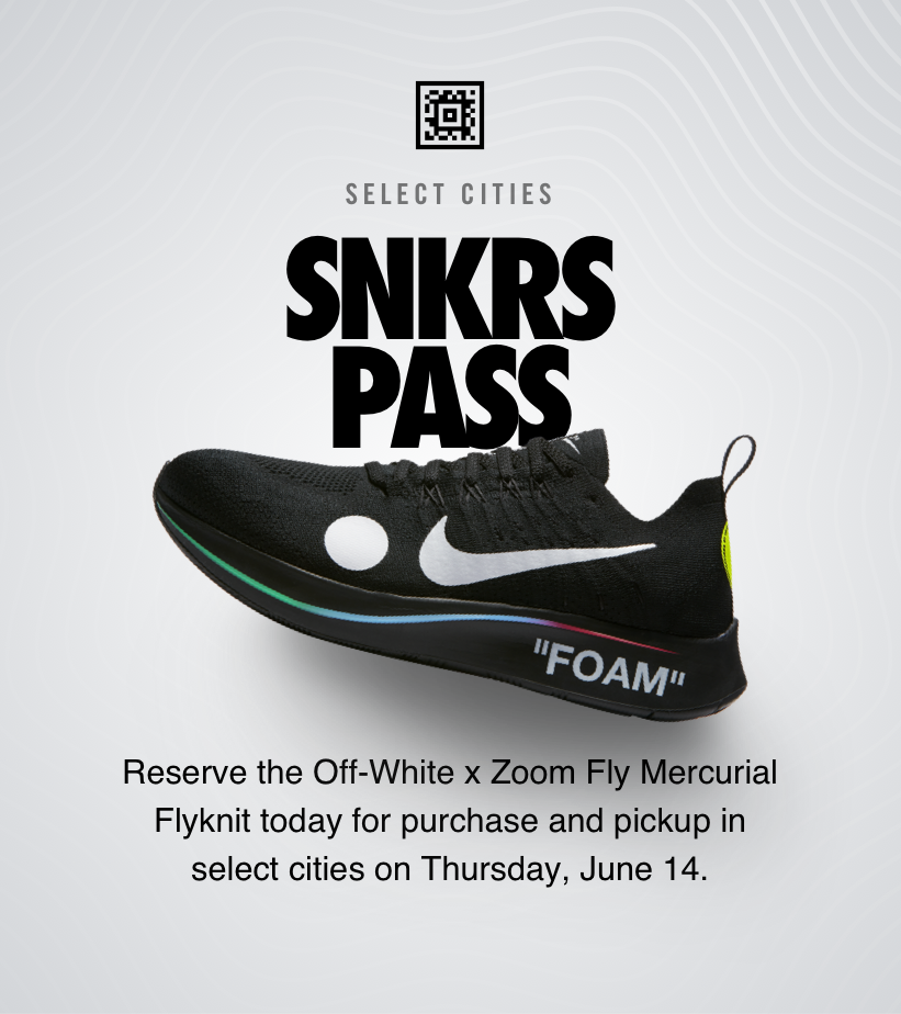 送関込 NIKE X OFF WHITE ZOOMFLY MERCURIAL FLYKNIT 2色 Nike Zoom Fly Mercurial Flyknit Off-White 'Black & White
