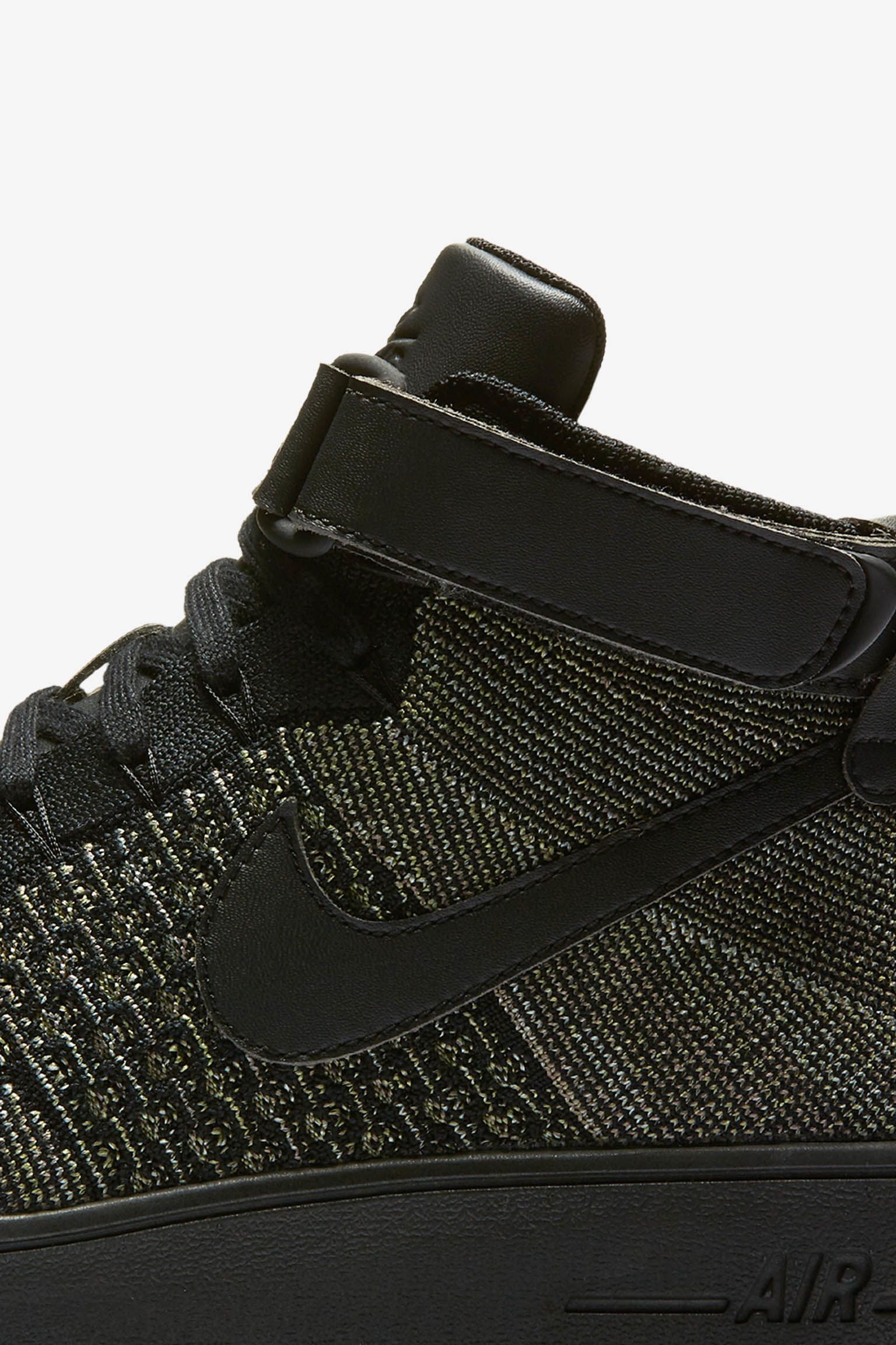 Nike air force 1 ultra flyknit store mid palm green