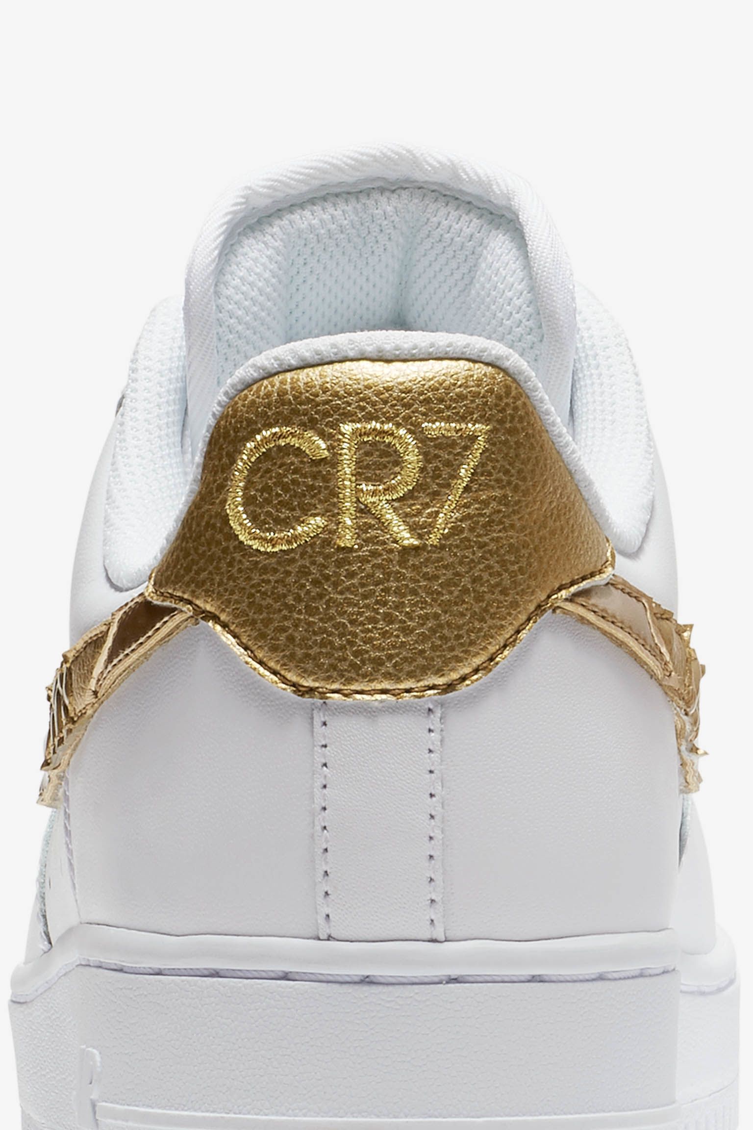 nike air force 1 cr7 golden patchwork