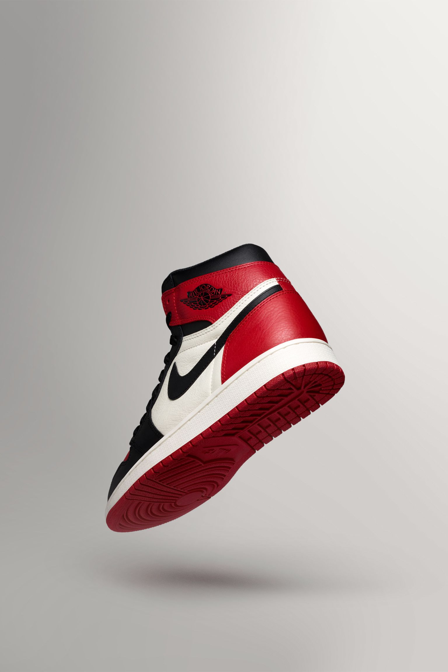 air jordan 1 bred toe og