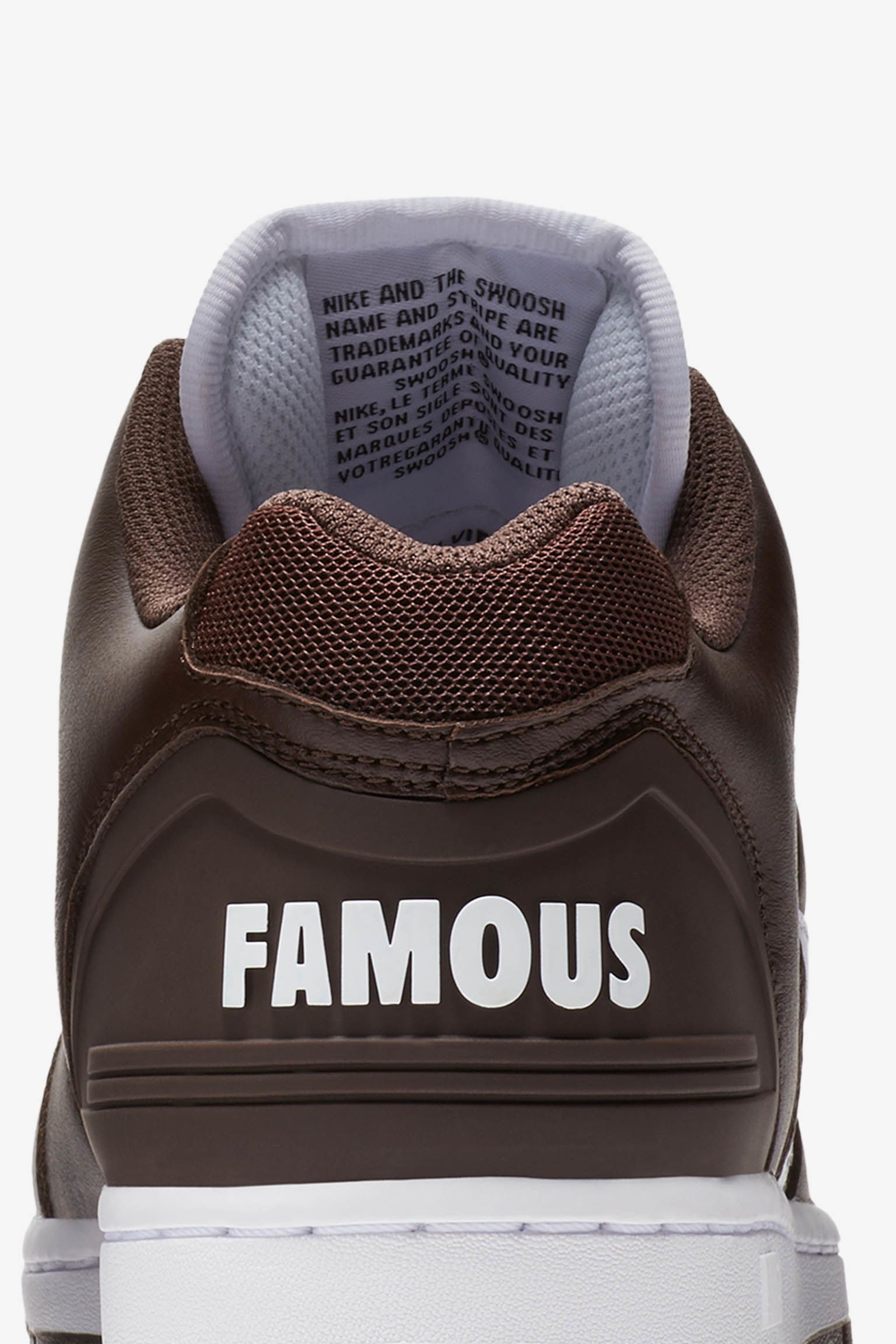 Nike sb air force 2 low hot sale supreme brown