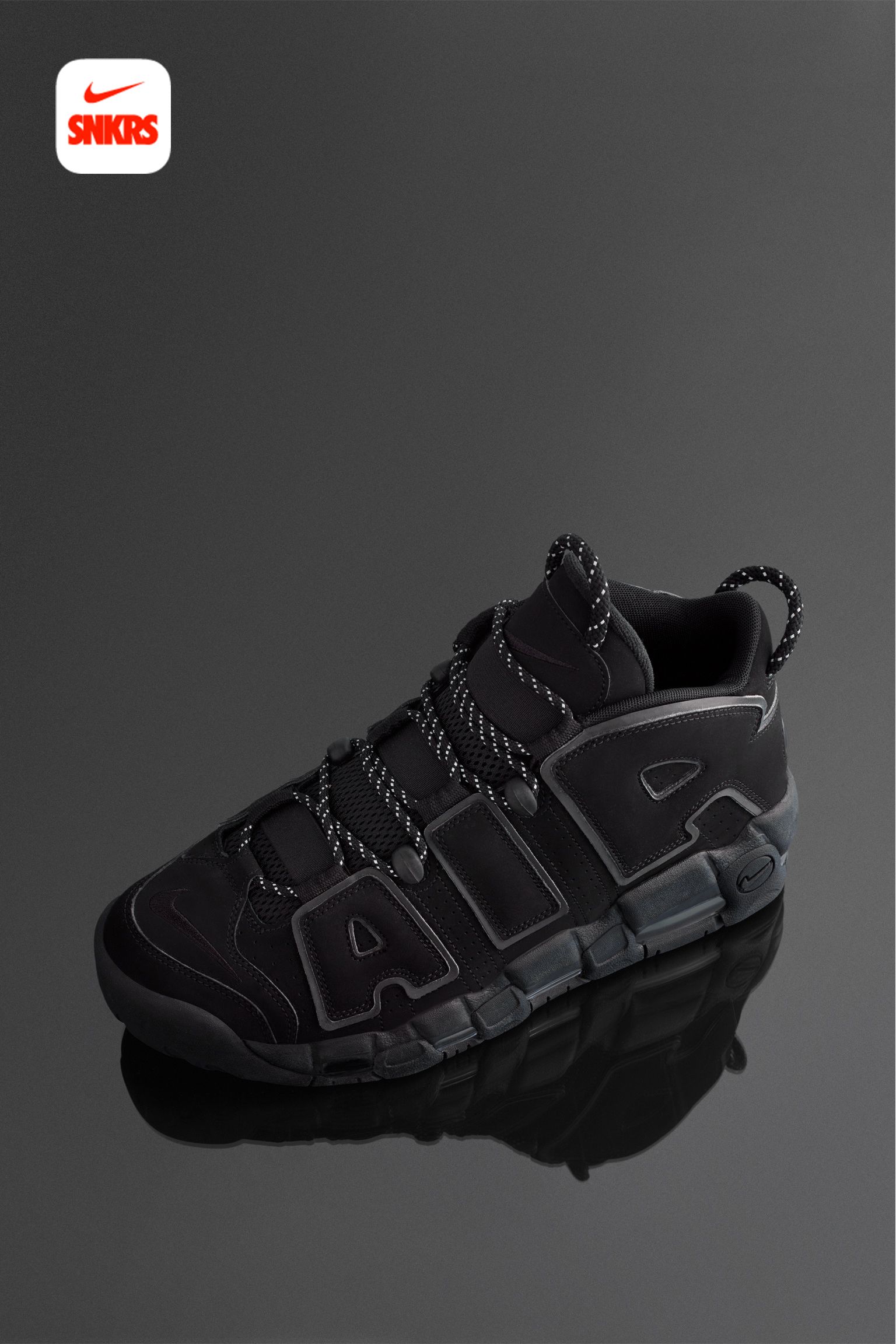 NIKE公式】ナイキ エア モア アップテンポ 'Triple Black' 2018 (414962-004 / モアテン). Nike SNKRS  JP