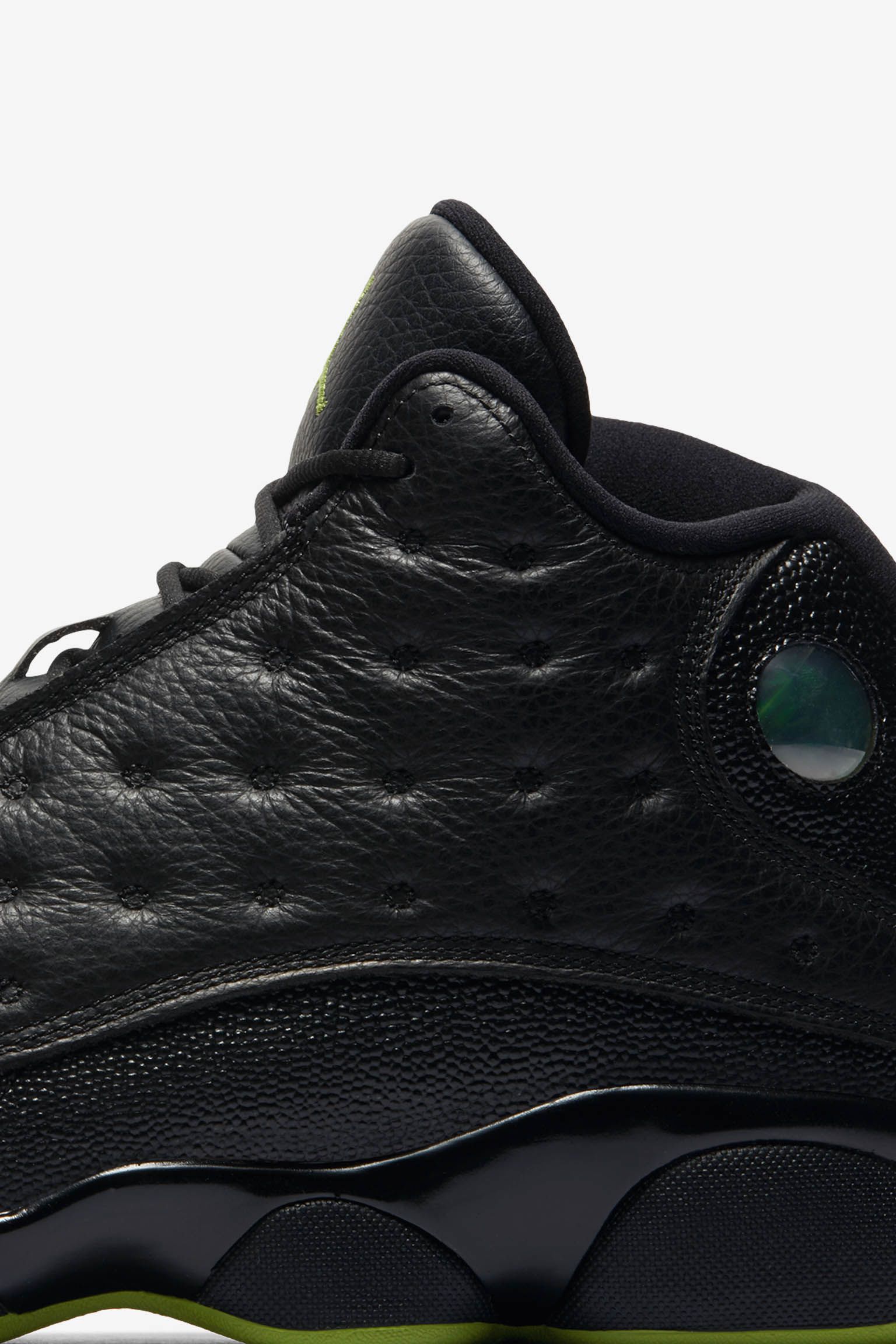 Jordan 13 black store and olive green