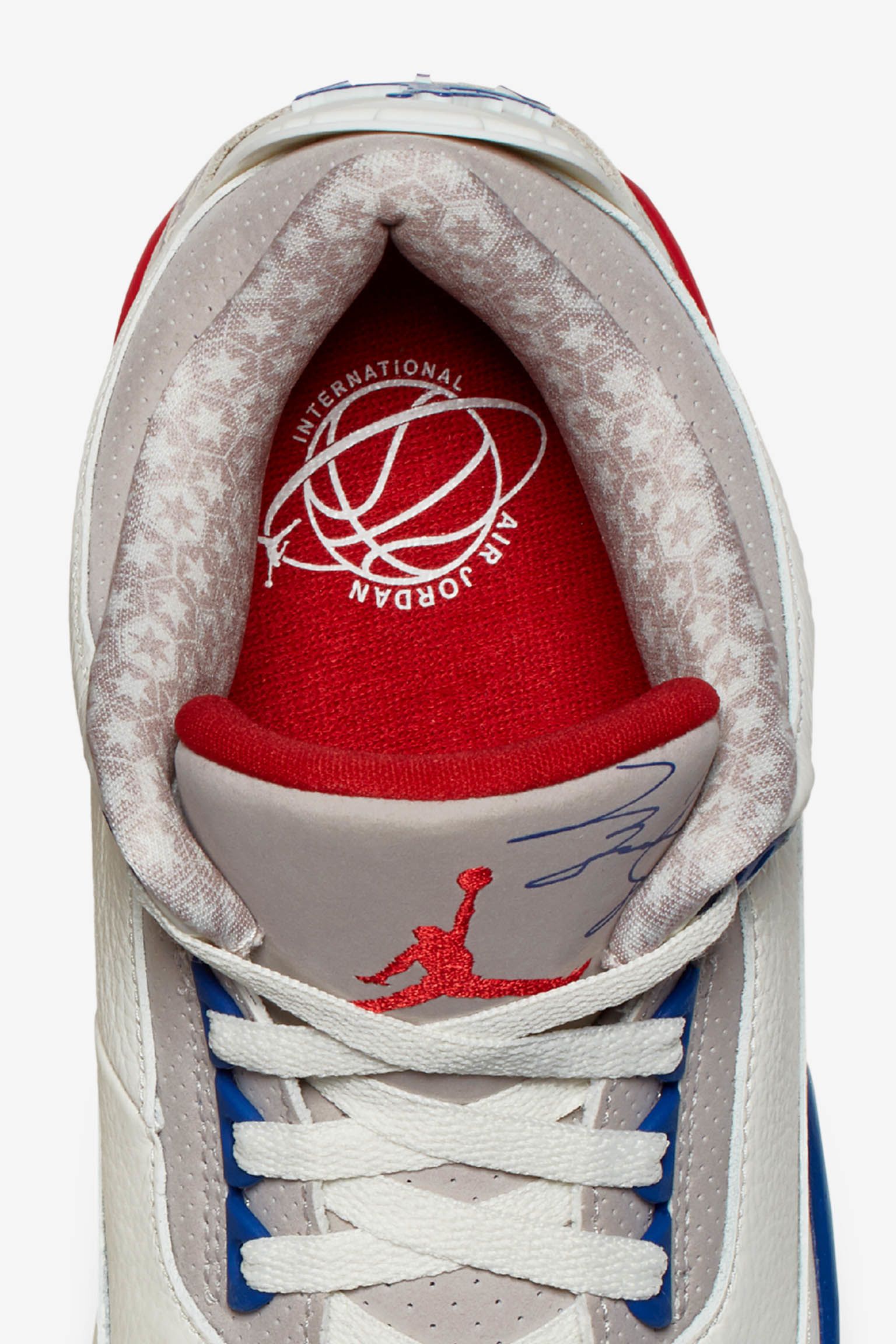 NIKE公式】エア ジョーダン 3 'Sail and Sport Royal and Fire Red ...