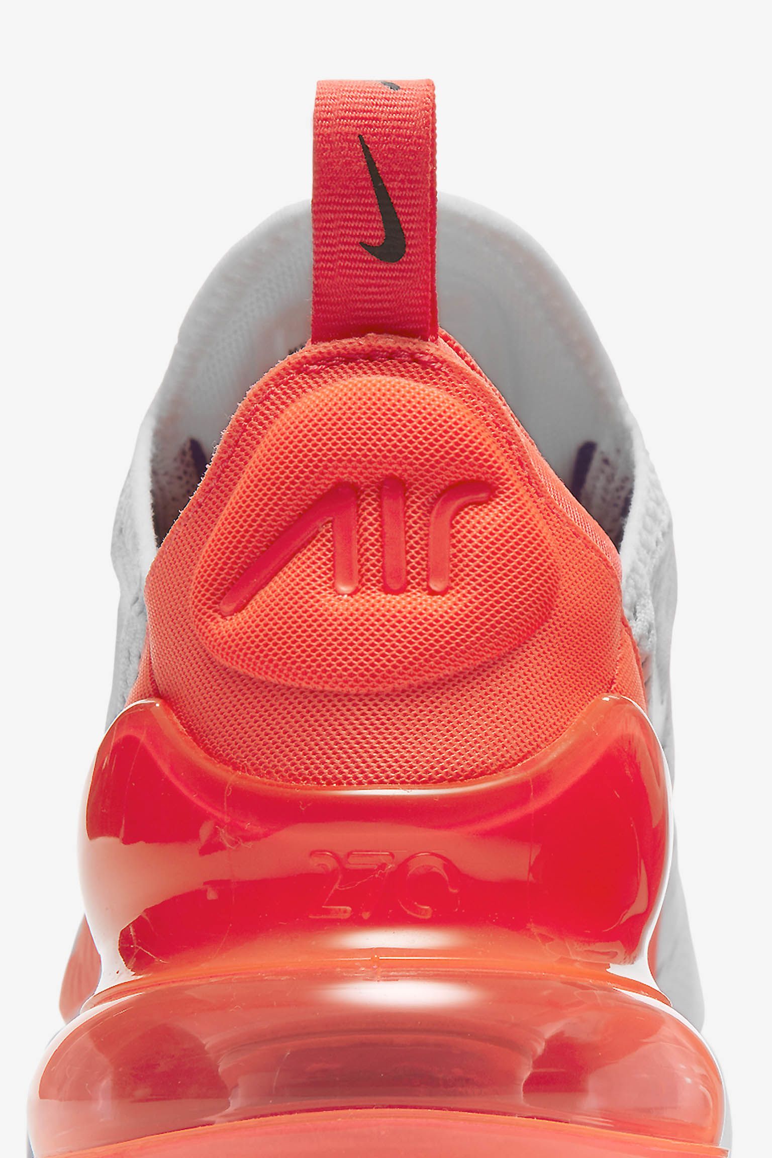 nike air max 270 ultramarine/solar red women's shoe