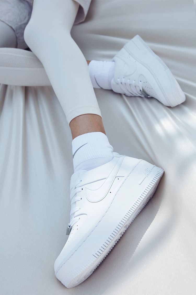 white nike air force