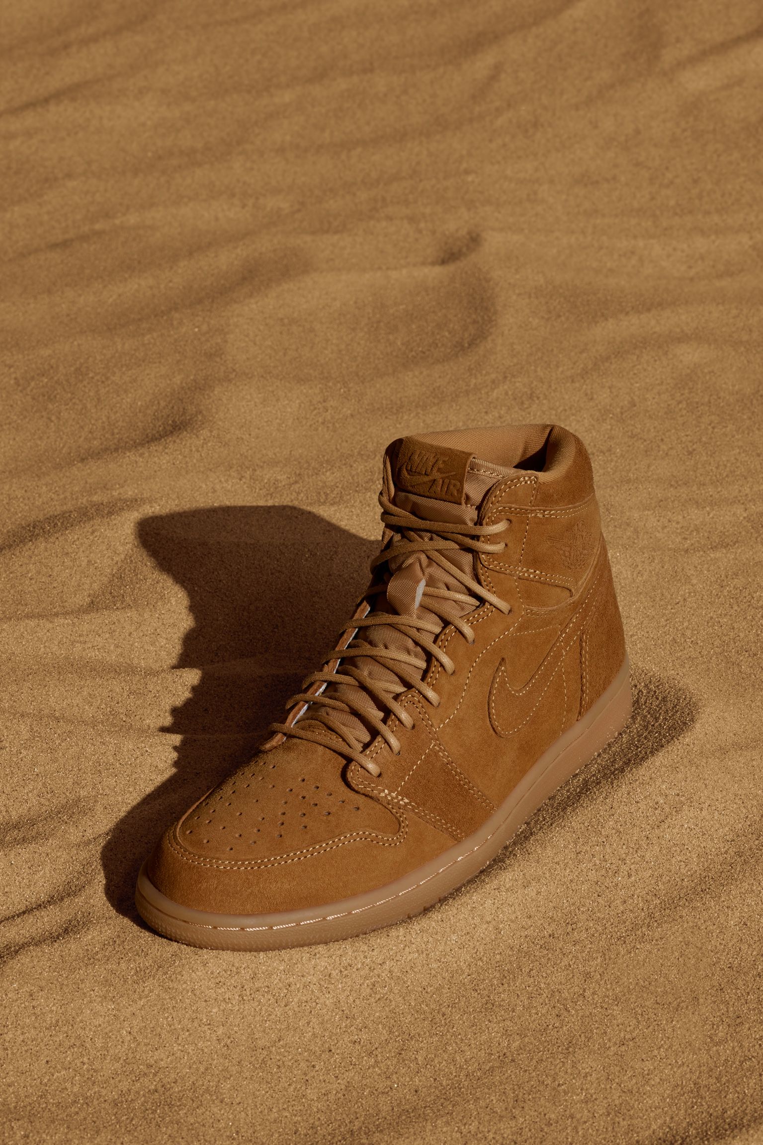 wheat jordan ones