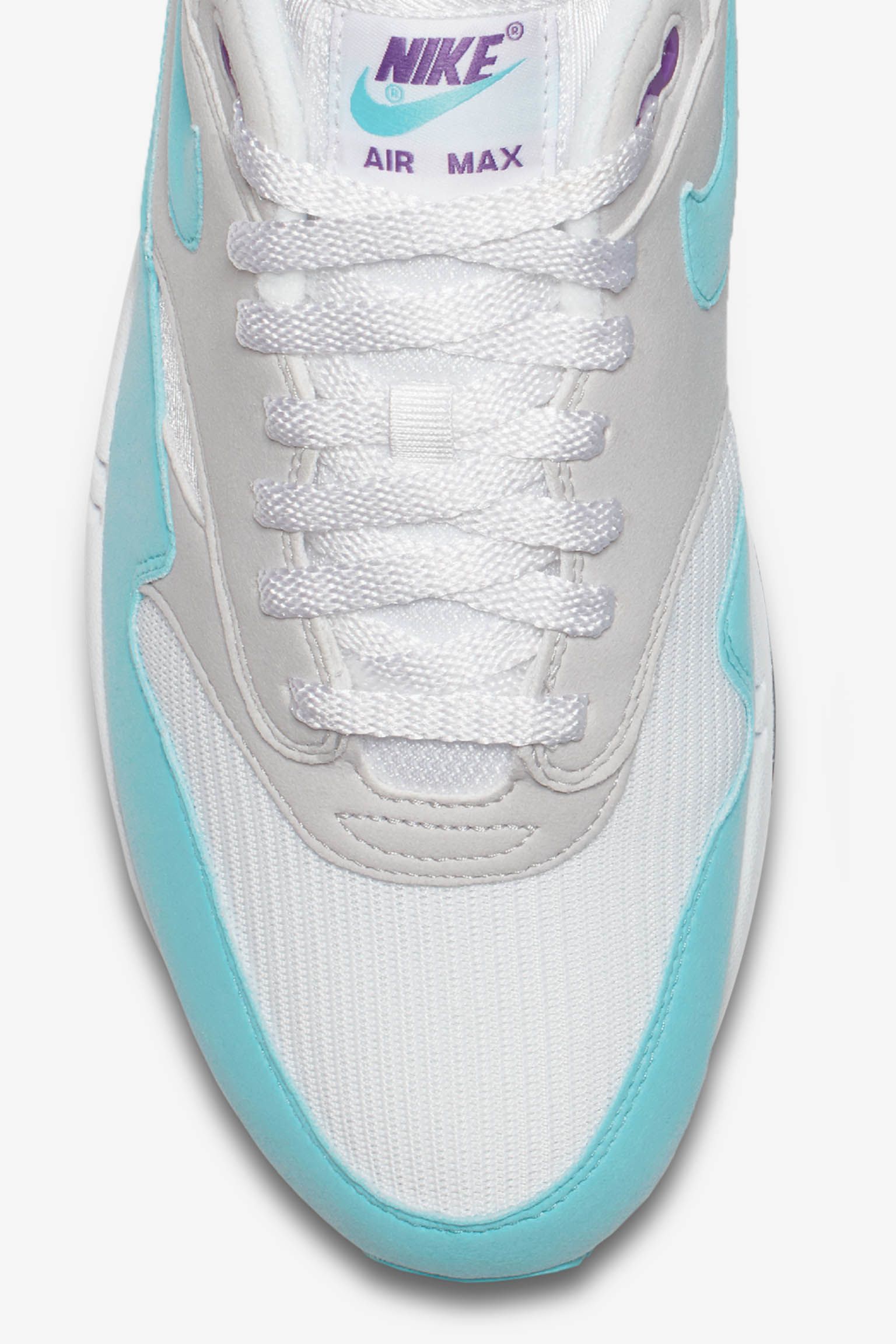Nike Air Max 1 Anniversary 'White & Aqua' Release Date. Nike SNKRS اي لاف يو تو