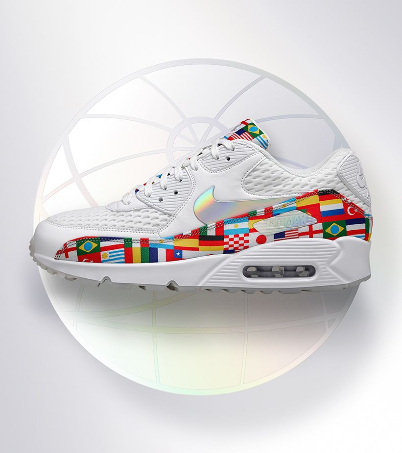 Nike Air Max 90 'White & Multicolor' Release Date