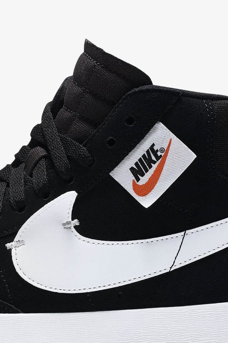 Women's Blazer Mid Rebel 'Black & Oil Grey' Release Date. Nike SNKRS