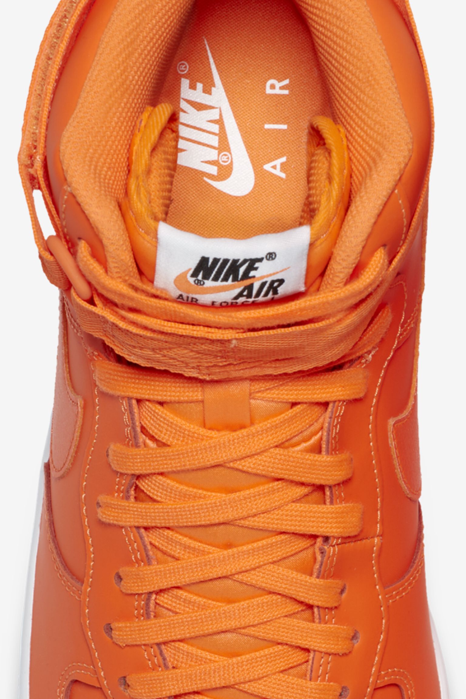 Enlighten etik Alert Nike Air Force 1 High JDI Collection 'Total Orange & White' Release Date.  Nike SNKRS