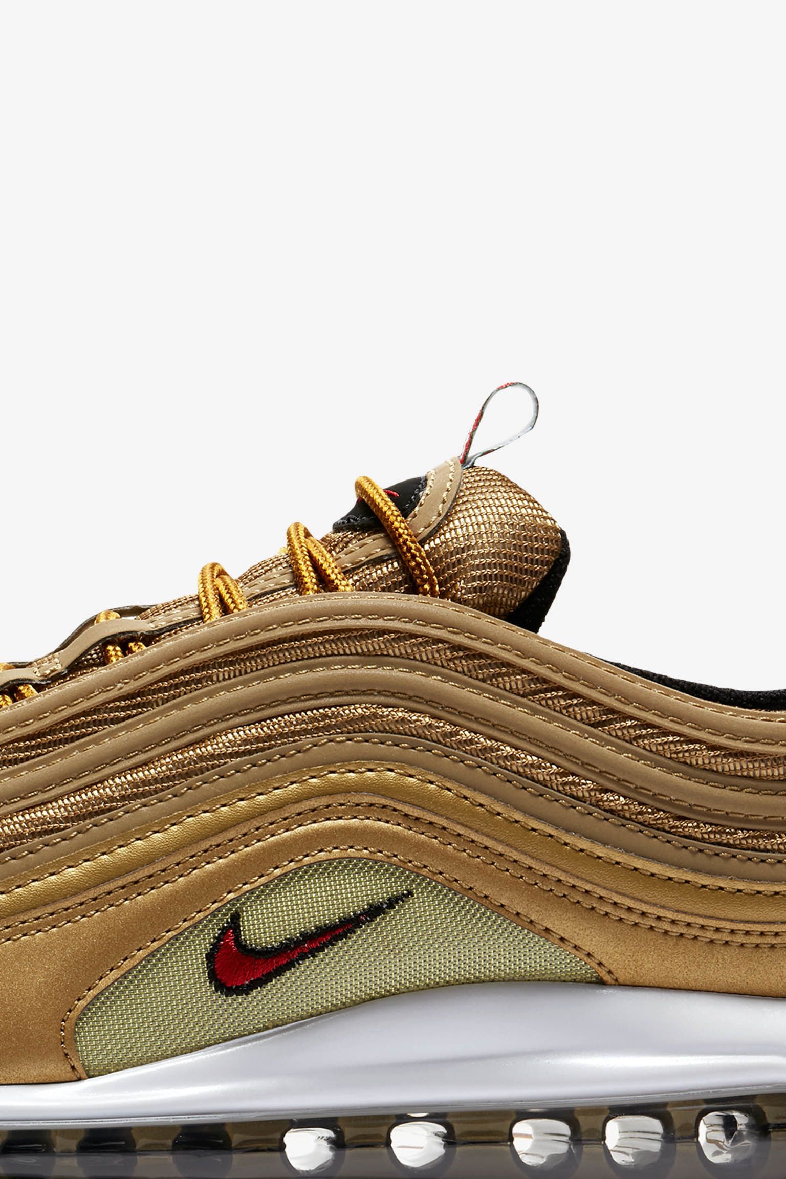 Nike Air Max 97 IT 'Metallic Gold & Varsity Red' Release Date ...