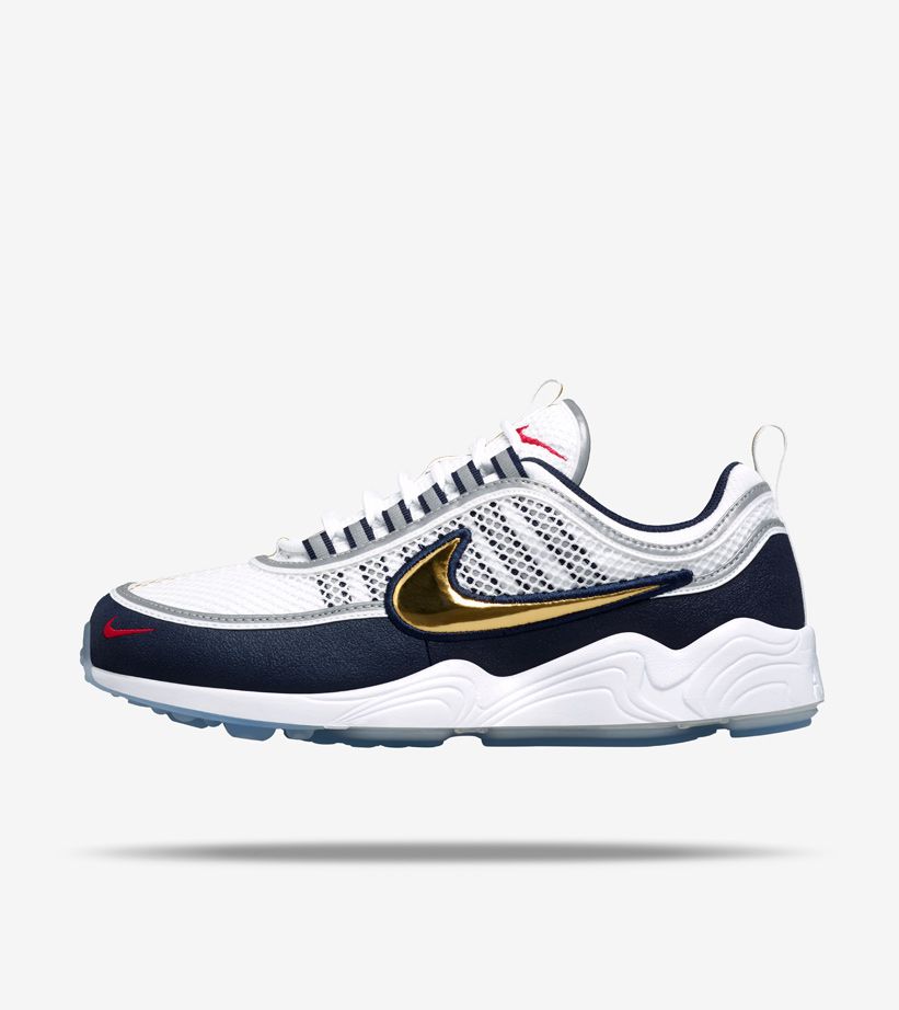 NikeLab Air Zoom Spiridon 'White & Gold' Release Date