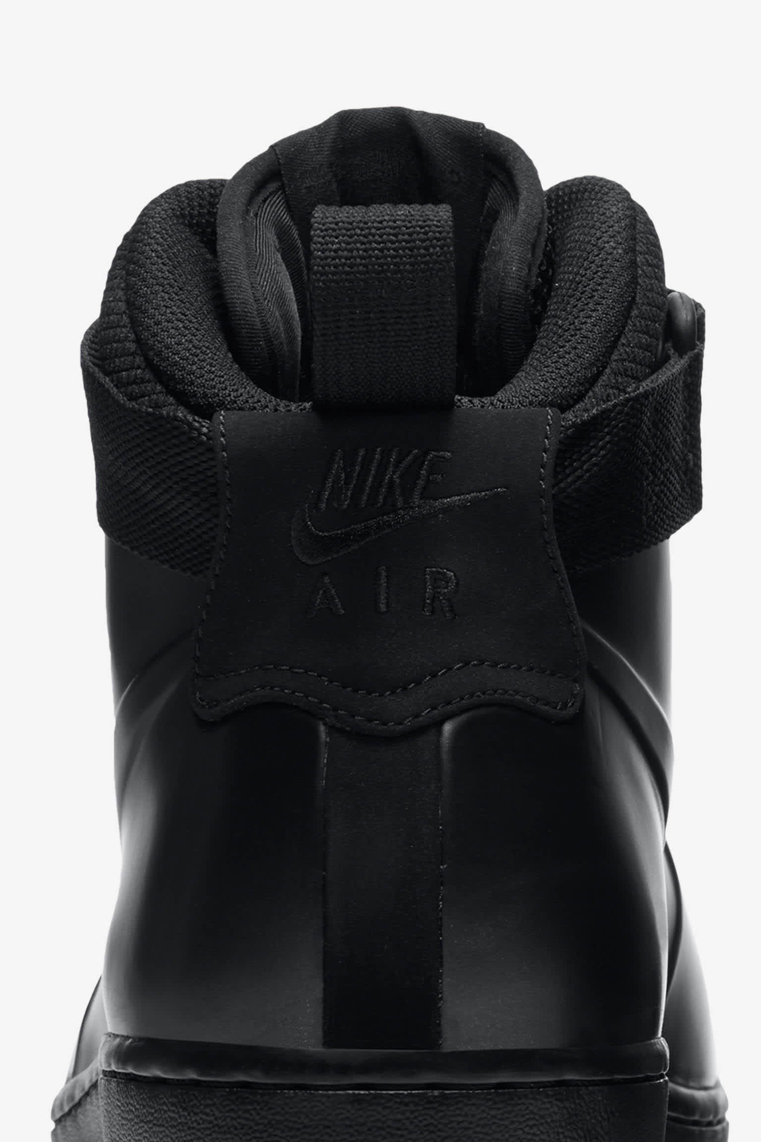 nike air force 1 foamposite triple black